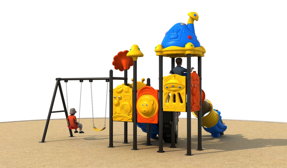 89mm pipe outdoor playground mini playset 24MG006