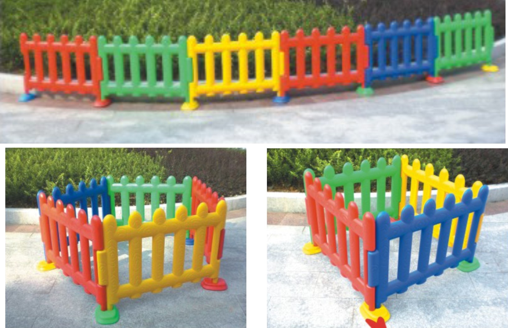 kindergarten furniture plastic fence