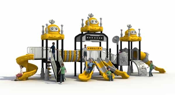 Robot culture Playrocks playmatters outdoor theme playground equipment