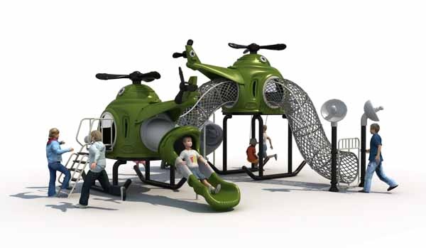 Play Park Plastic Slides Children Set Kids Outdoor Playground Equipment