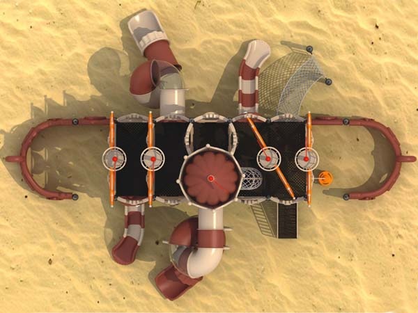 CE Certified Outdoor PlaygroundKG080-1