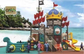 Kids Outdoor Park Equipment with CE Certificate KG080-2