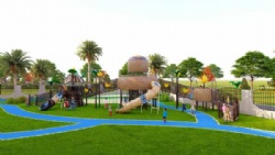 Newest Bird's Nest outdoor combination slide24NC005