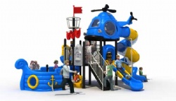 Kids Pirateship theme Outdoor Playground24HD009-172