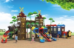 Kids Outdoor PE playset with CE Certificate KG013