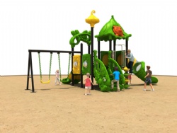 backyard playground equipment With swing KM01011
