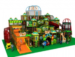 Advanced 3D indoor kids' playground equipment