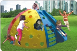 Amusement Park Plastic Outdoor Artificial Climbing Wall for Kids
