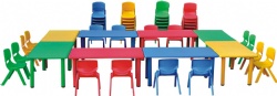 kindergarten furniture plsatic table