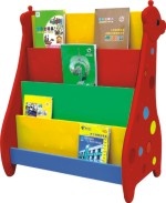 kindergarten plastic bookshelf