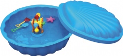 children plastic sandplay pool