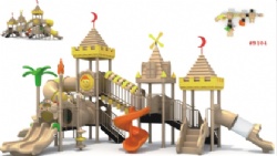 Small outdoor playground for preschool kids and Chrismas Children Playground Equipment