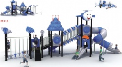 Plastic Slide Small Playground Kids Outdoor Playground