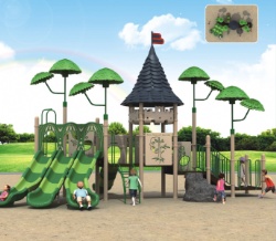 forrest outdoor playground backyard playset