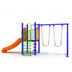 Many Styles Leisure Playground Park Swing with Any Available Color from Chinese Swingset Producer