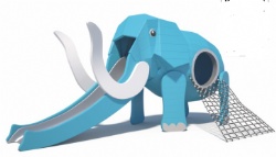 customzie outdoor playground structure elephant