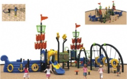 Outdoor multi-function Fitness playground Equipment