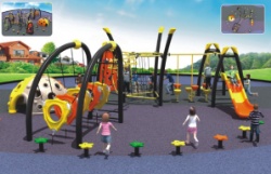 Outdoor multi-function Fitness playground Equipment