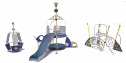 customzie outdoor playground structure dragon