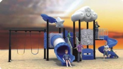 Children Paradise Outdoor Playground With Swing