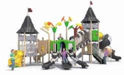 New Products Community Outdoor Playground For Kids Outdoor Playground Equipment Kindergarten Children Plastic Slides