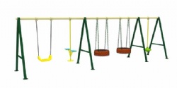Multifunction Swing And Slide Play Set Children Kids Playground Swings