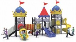 LLDPE Outdoor Playground Eqiupment Cool Kids Play