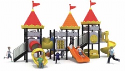 LLDPE Outdoor Playground Eqiupment Kool Kids Play