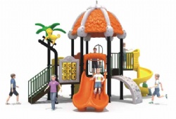 Hexagonal platform Outdoor Playground Equipment Funny Play