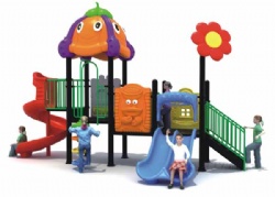 Commercial Outdoor Park Playgrounds Happy Childhood Play Area