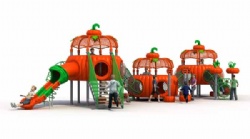 Amusement Children Game Plastic Pumpkin  Outdoor Playground Set