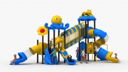 High Quality Baby Commercial Outdoor Amusing Equipment Kids Plastic large Playground Children Slide Combination