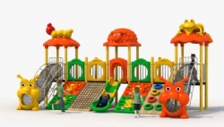 Plastic Playground game equipment with net climbing Plastic climbing