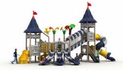 Hottest Customized Amusement kids outdoor playground slide Equipment