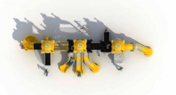 Robot culture Playrocks playmatters outdoor theme playground equipment