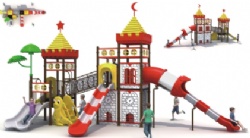 children outdoor playground big slides for sale