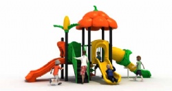 outdoor amusement kids outdoor playground play equipment for sale with plastic climbing wallr