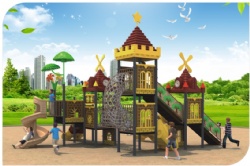 Factory Price Slide&Climb Children Outdoor PlaygroundKG018-1