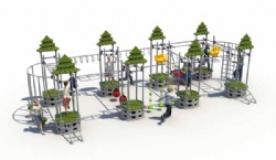 Outdoor Forest Sport playground Series with Gym Playground