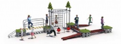 Outdoor Forest Sport playground Series with Gym Playground