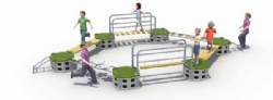 Outdoor Forest Sport playground Series with Gym Playground