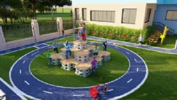 Outdoor Forest Sport playground Series with Gym Playground