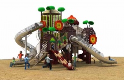 Outdoor playground GS series customize design stainless slide