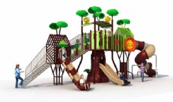 Outdoor playground Ancient trees series customize design Tree Playground