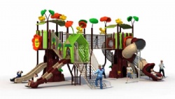Outdoor playground Ancient trees series customize design Rope Playground