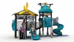 Outdoor playground Automatic World series combination slide-51