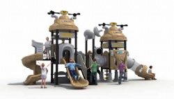 Outdoor playground Automatic World series combination slide-013