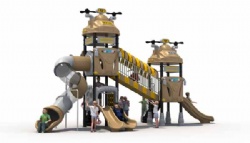 Outdoor playground Automatic World series combination slide-0165