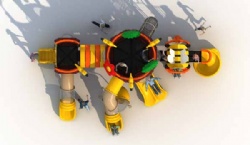 Animal theme Amusement Children Soft contained Indoor Playground Equipment