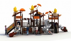 Jungle theme outdoor combination slide24CL004